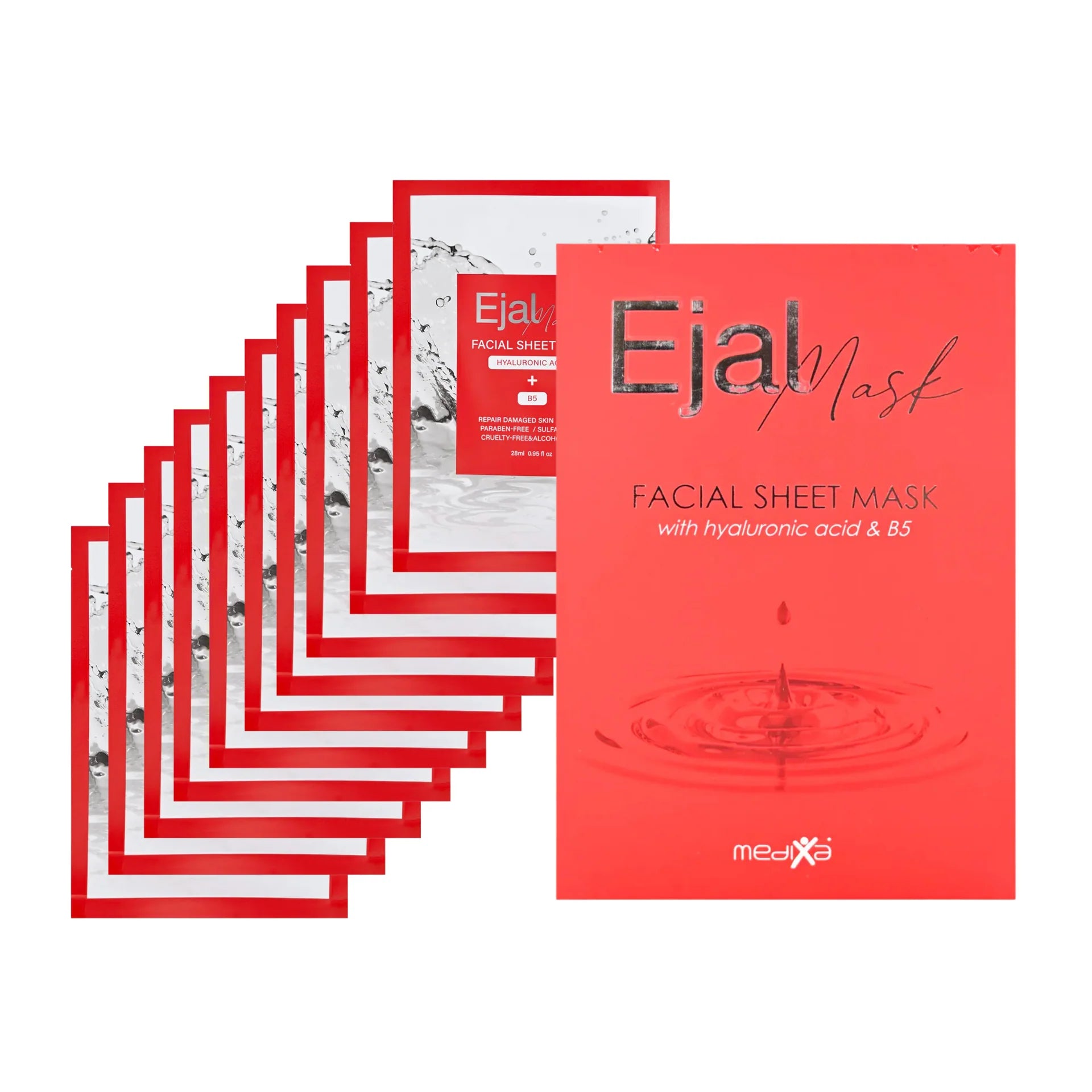 Ejal Ansigtsmaske (10-pak)